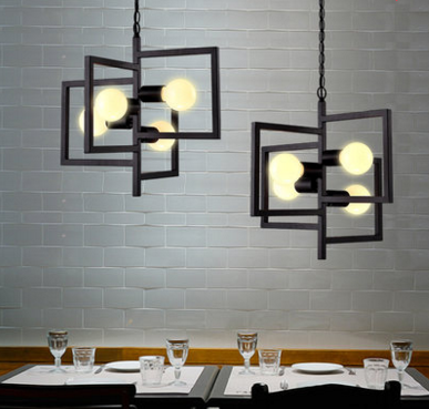 MAXTER Square Frame Pendant Light - Catalogue.com.sg