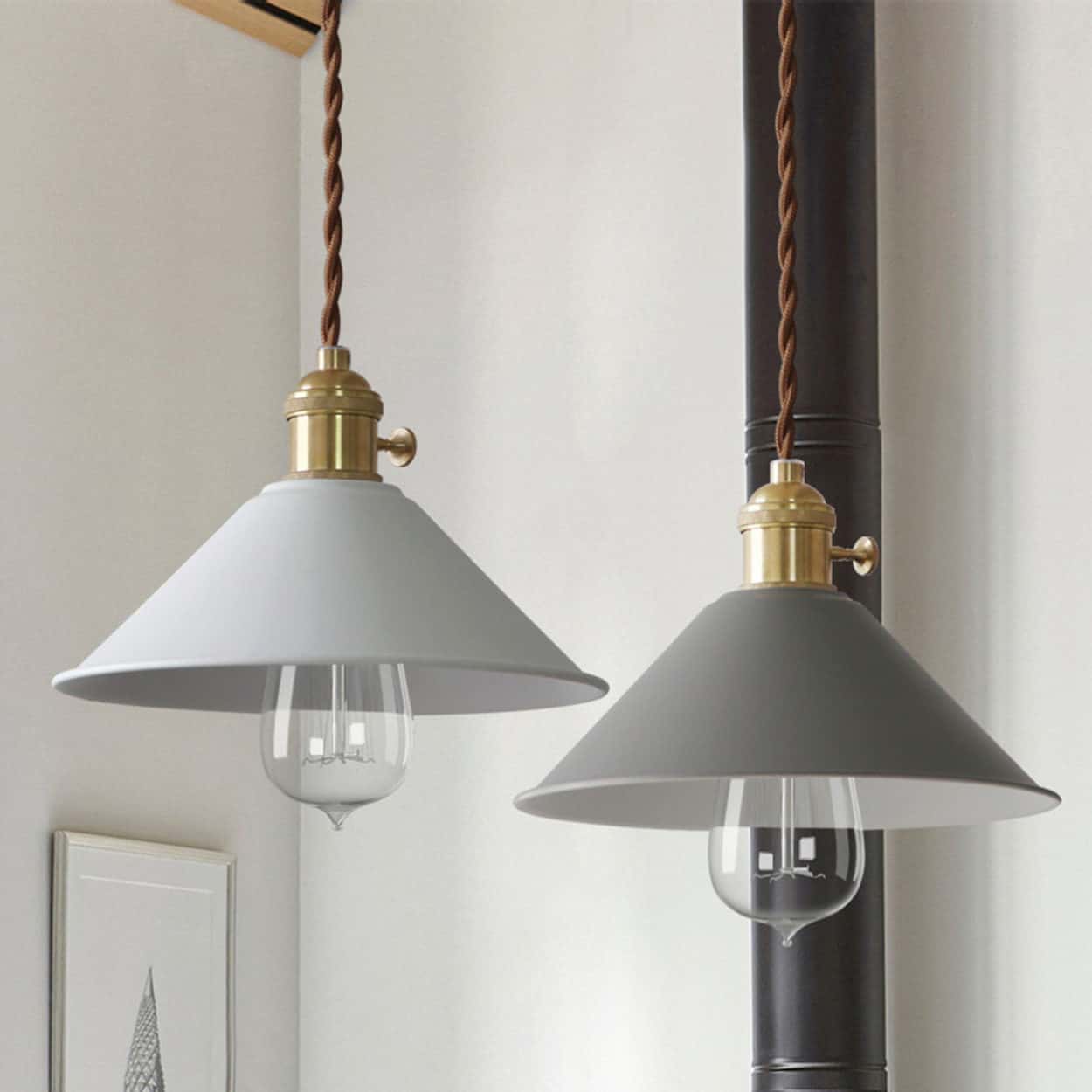 Maarosi Pastel Shades Scandi Pendant Lamp