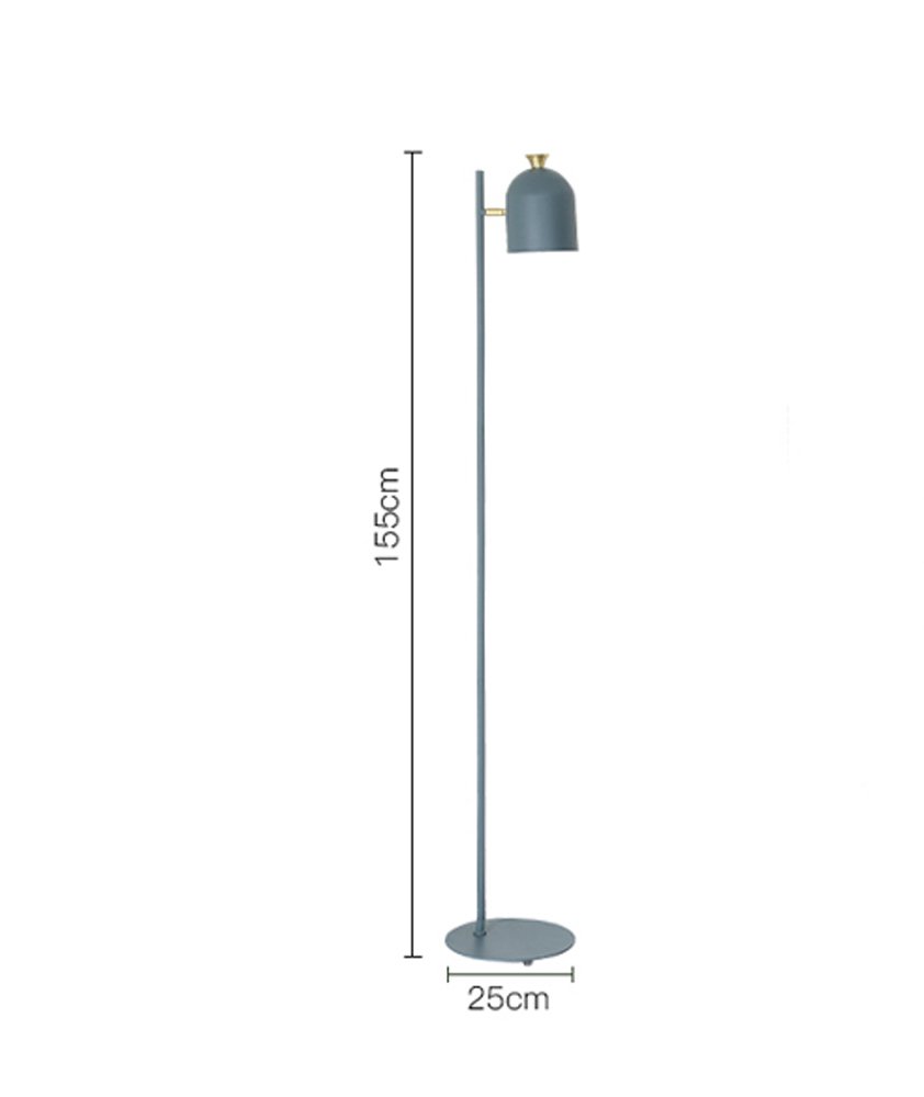 Magda Standing Modern Scandinavian Tall Pole Light