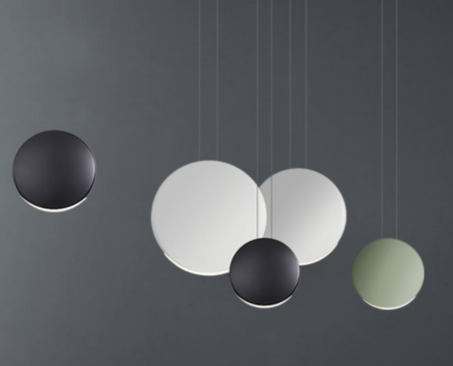 Matchona Round Moonstone Pendant Lamps