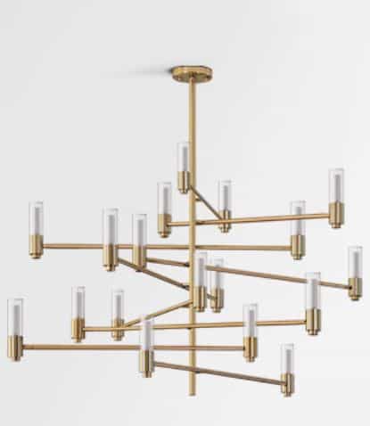 Merete Grandeur King’s Crown Hanging Lamp