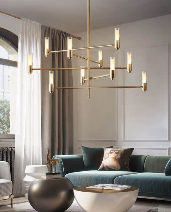 Merete Grandeur King’s Crown Hanging Lamp