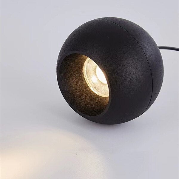 Modern Bedroom Bedside LED Chandelier Living Room TV Wall Decoration LED Chandelier Round Light Bar Chandelier AC110V/220V