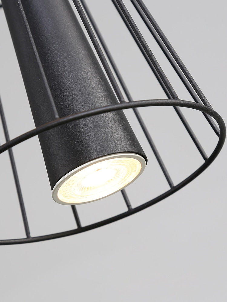 Modern Led Pendant Light for Dinning Room Iron Art Design Home Decor Hanging Lamp Black/Gold Nordic Spot Led Light Fixture