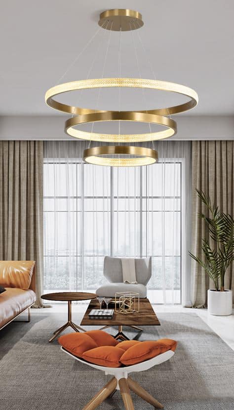 Linkaaln Lux Multiple Rings Pendant Lamp
