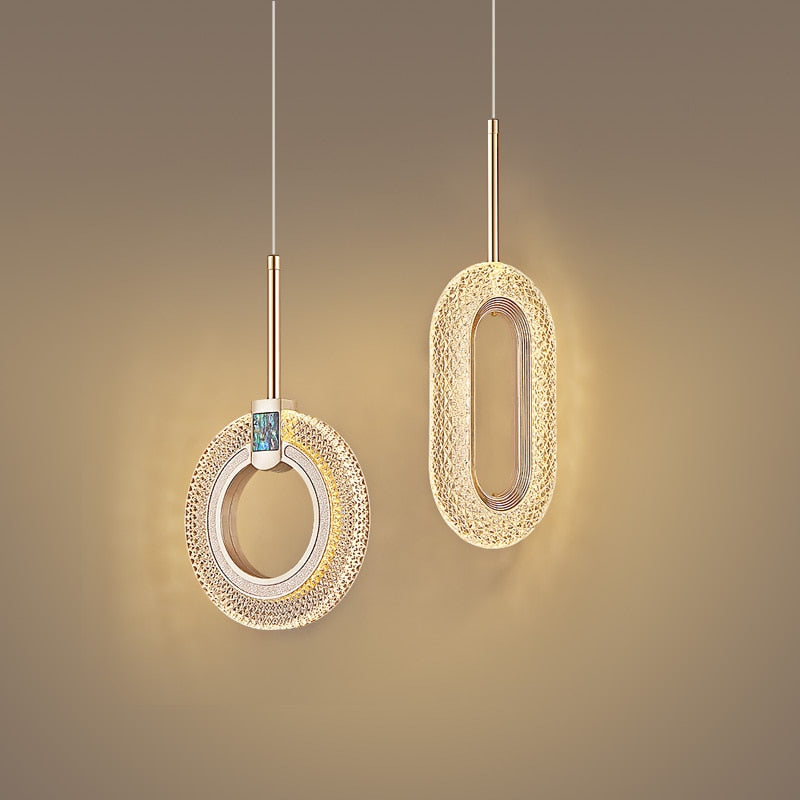 Nordic Led Chandelier Lighting for Dining Room Bedroom Decoration Luxury Pendant Lights Kitchen Fixture Restaurant Hanging Lamp