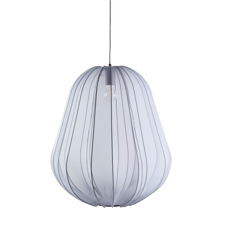 Nordic Led Chandelier Pendant Lights Modern Loft Kitchen Metal Lampshade Fabric Lamps Bedroom Living Room Decoration Lighting