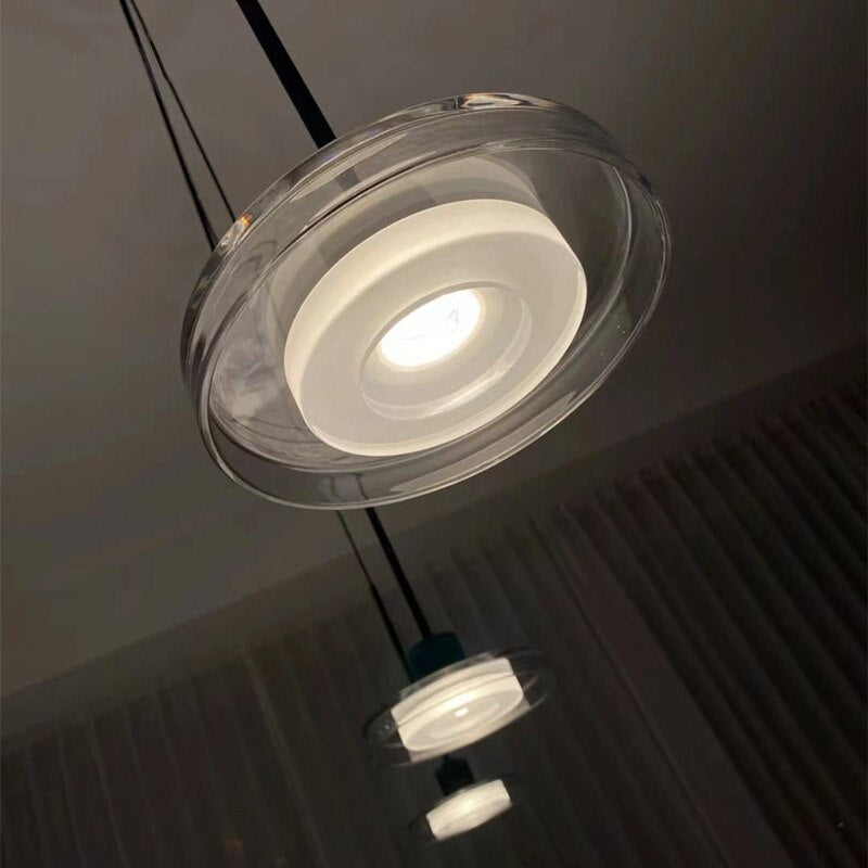 Nordic designer Glass Pendant light Simple dining room dining light Bedroom bedside pendant lamp