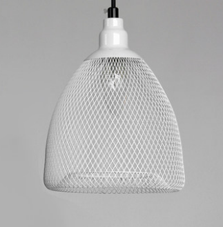 Nunzia Glossy Design Caged Mesh Pendant Light