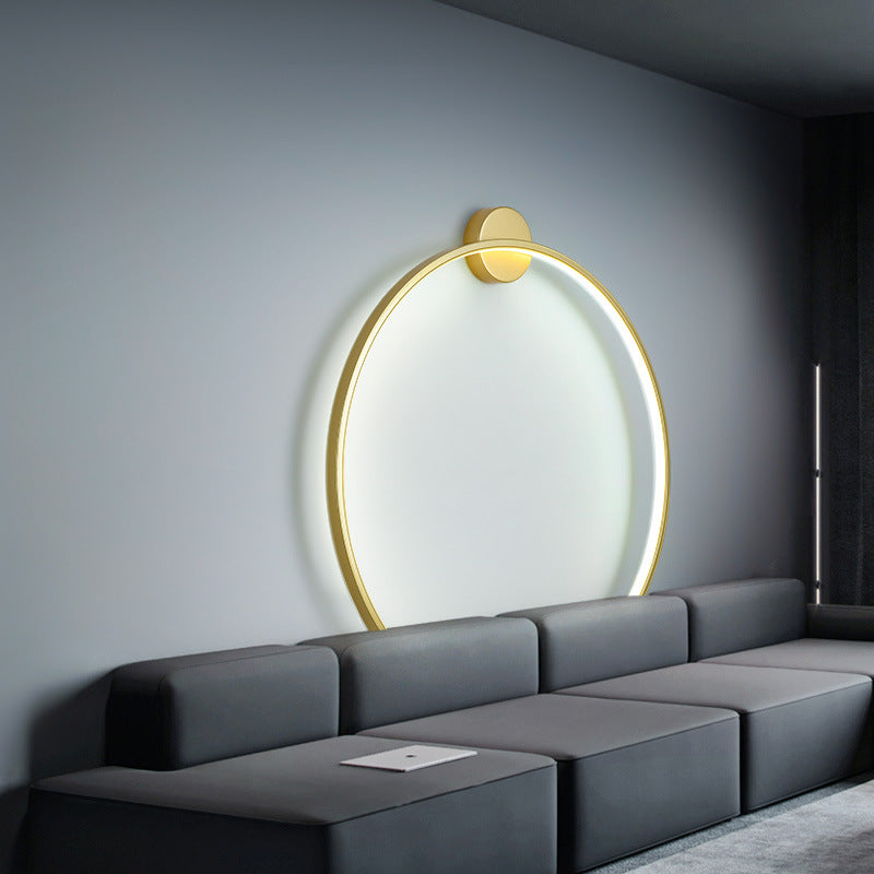 LED Halo Design Modern Wall Light