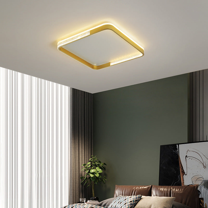 LED Halo Round/Square Modern Creative Ceiling Light