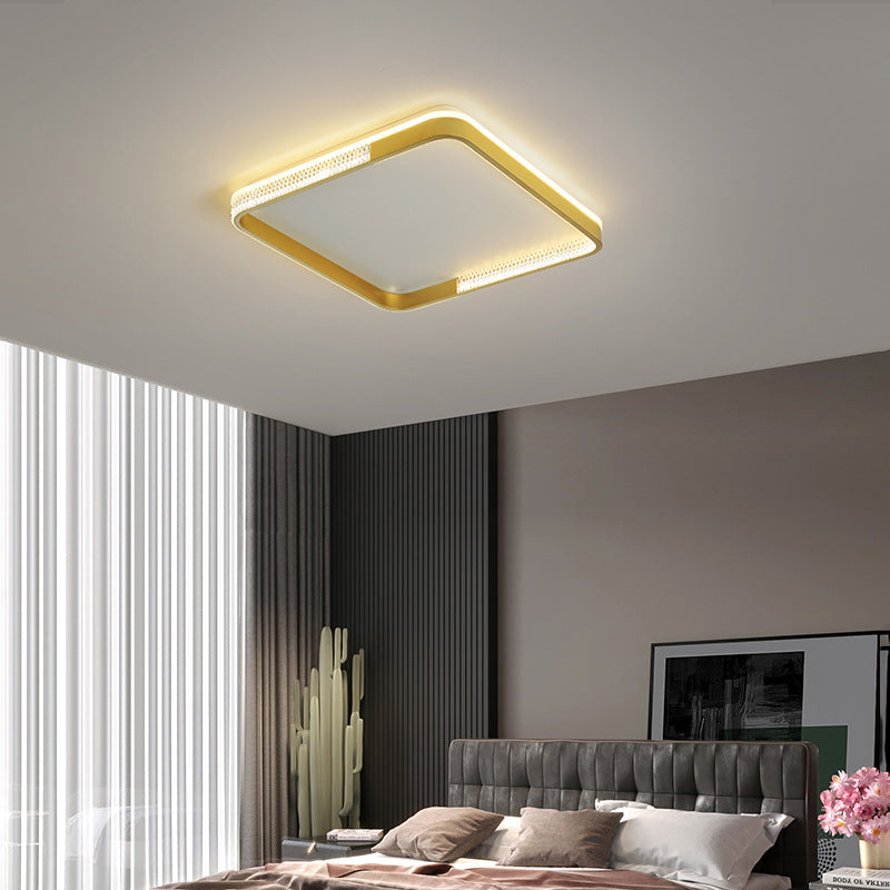 LED Halo Round/Square Modern Creative Ceiling Light