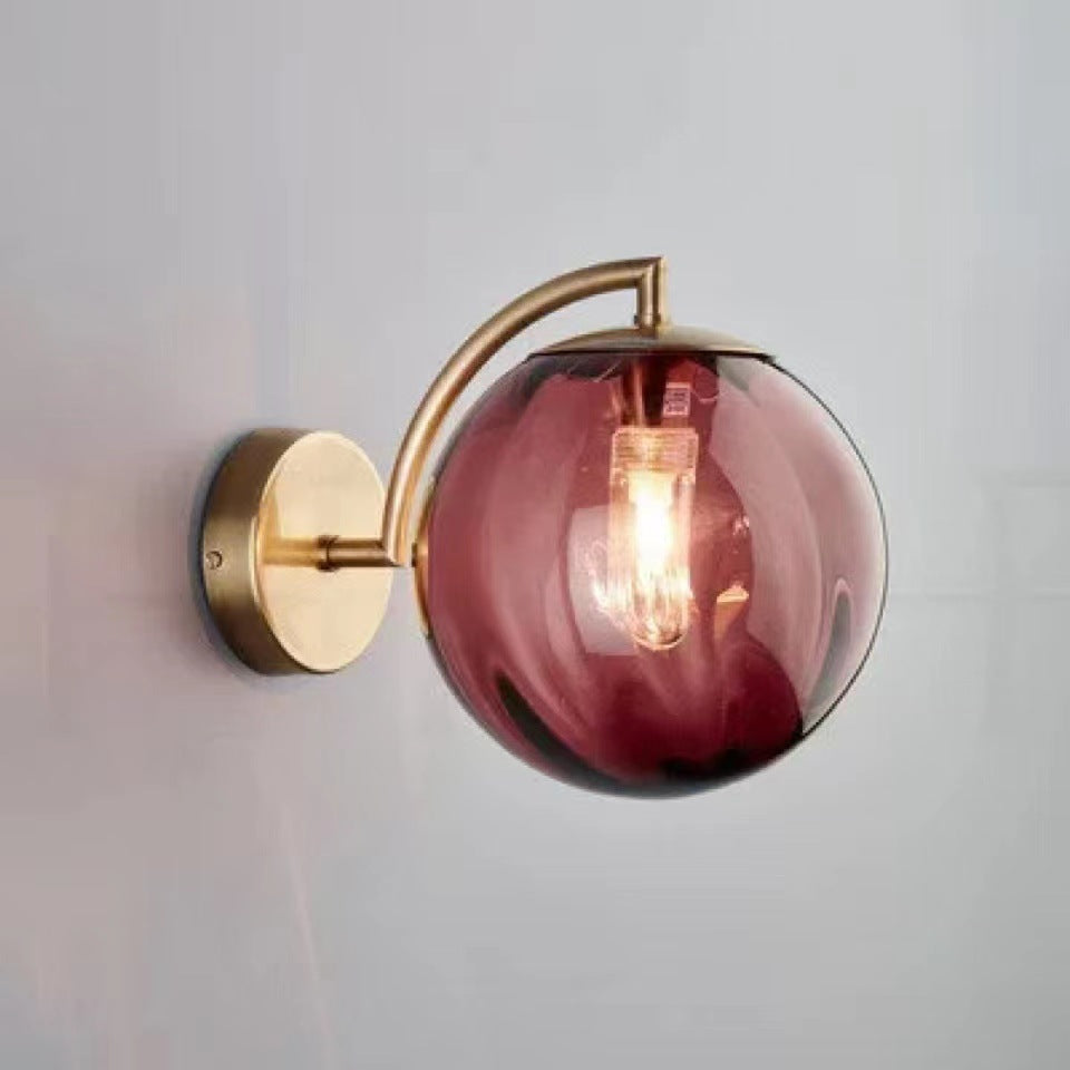 LED Multi-color Lantern Design Wall Light