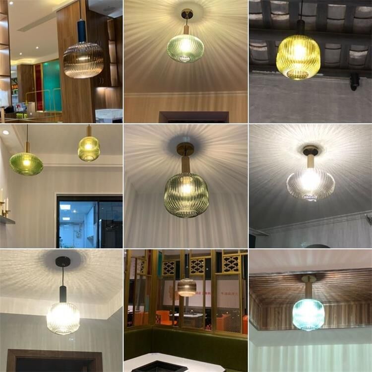 LED Modern North European Glass Pendant Light