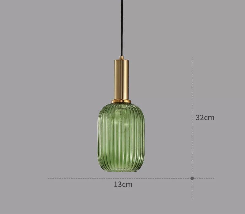 LED Modern North European Glass Pendant Light