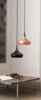 ORIUS Modern Hanging Lamp in Black (Large) - Catalogue.com.sg