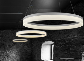 Olaug Modern Large Single Circle Ring Ceiling Light