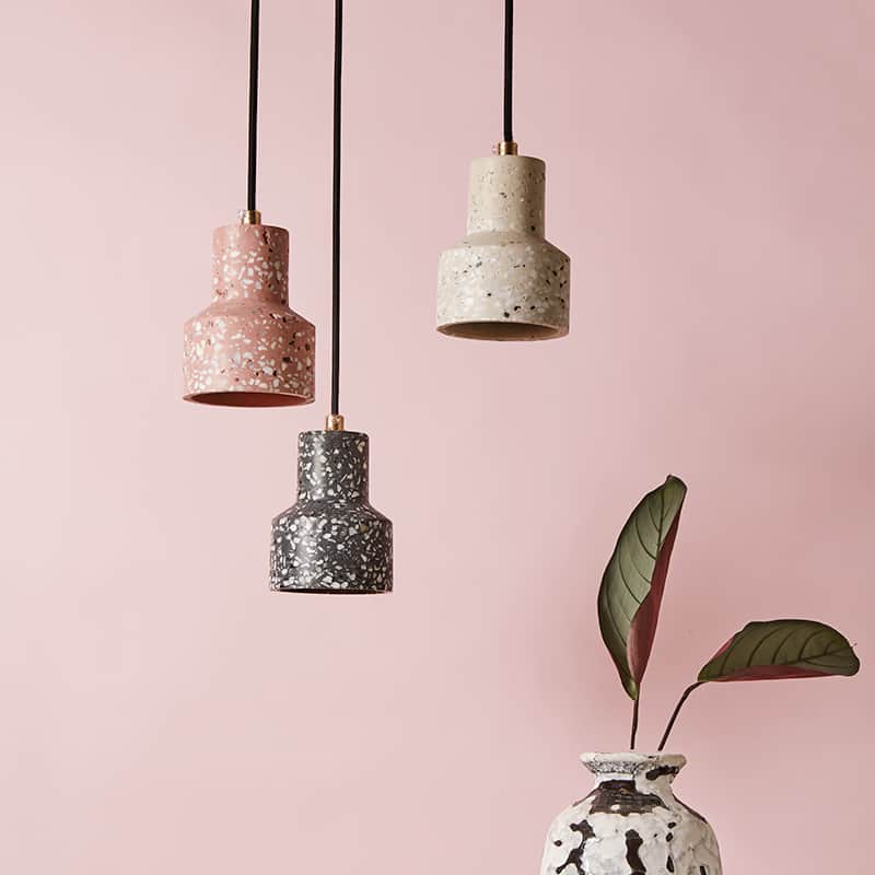 Olsen Class of Chic Terrazzo Pendant Lamp