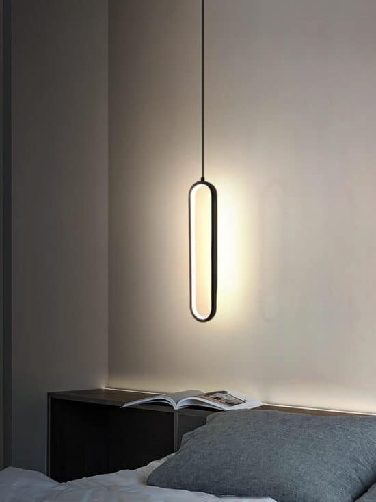 Steinunn Modern Oval Glow Ring Pendant Lamp