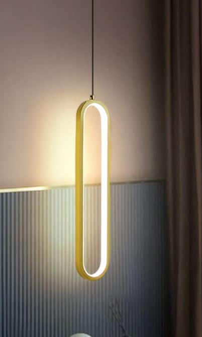 Steinunn Modern Oval Glow Ring Pendant Lamp