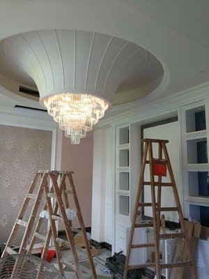 Paciencia Luxury Glam Crystal Islands Chandelier Light