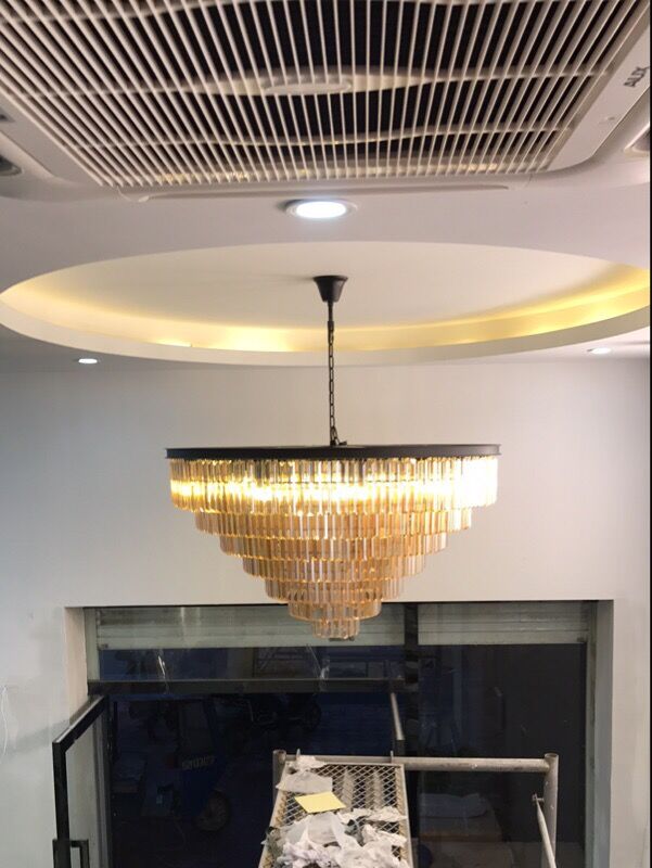 Paciencia Luxury Glam Crystal Islands Chandelier Light