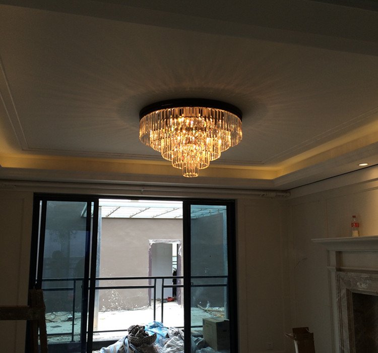 Paciencia Luxury Glam Crystal Islands Chandelier Light