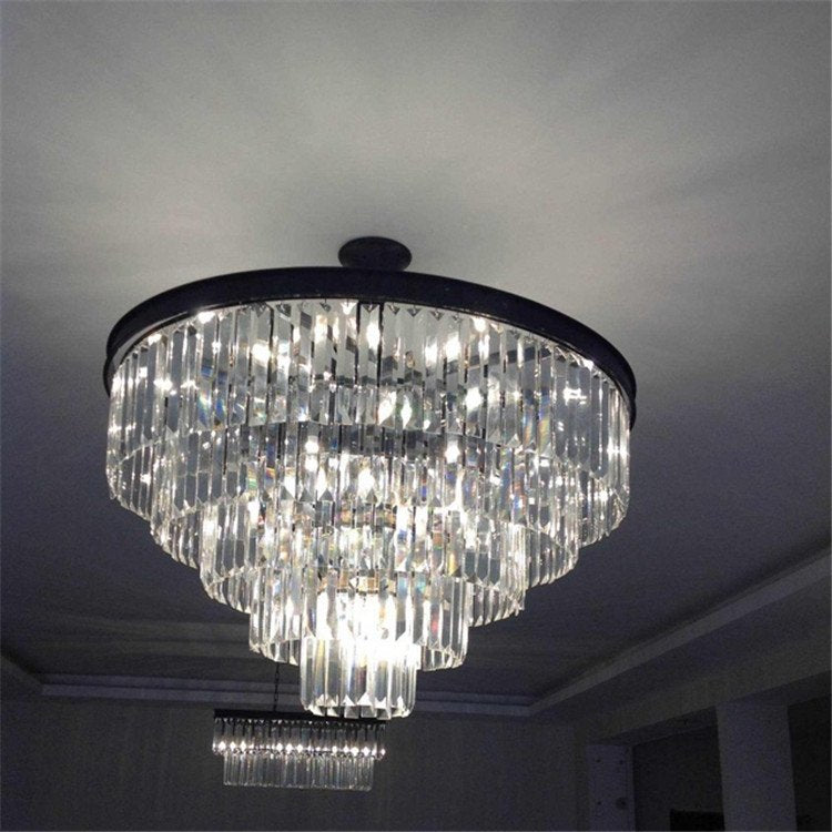 Paciencia Luxury Glam Crystal Islands Chandelier Light