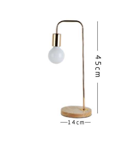 Peer Wooden Base Stylish Table Lamp