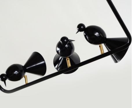 BJORNE Perched Bird Lamp