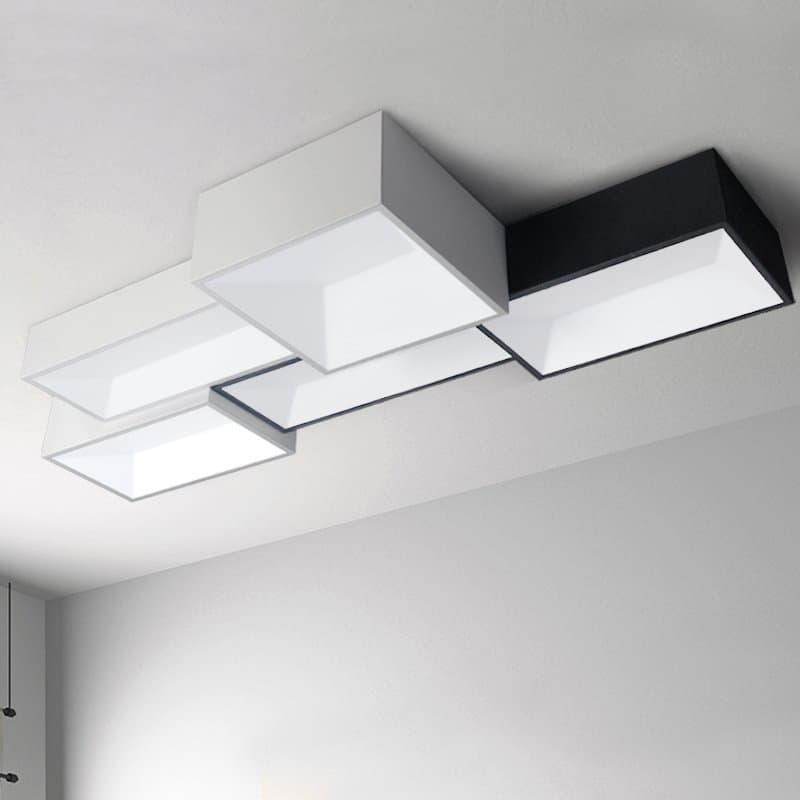 KAJSA Personalized Rectangle Box Ceiling Lamp