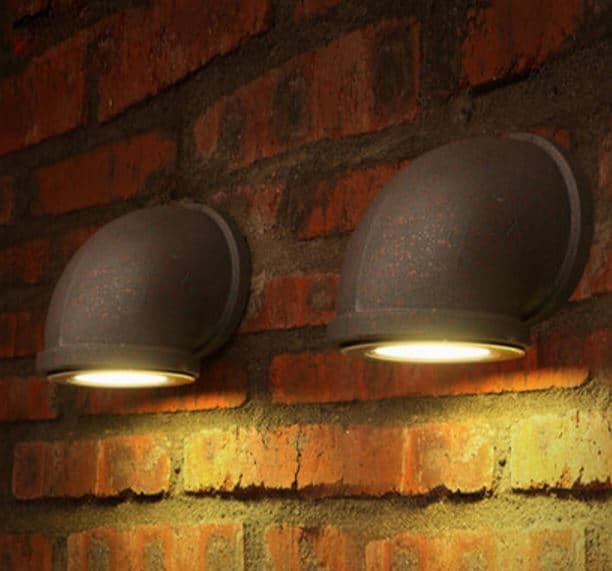 BENGTA Pipe Bend Wall Lamp
