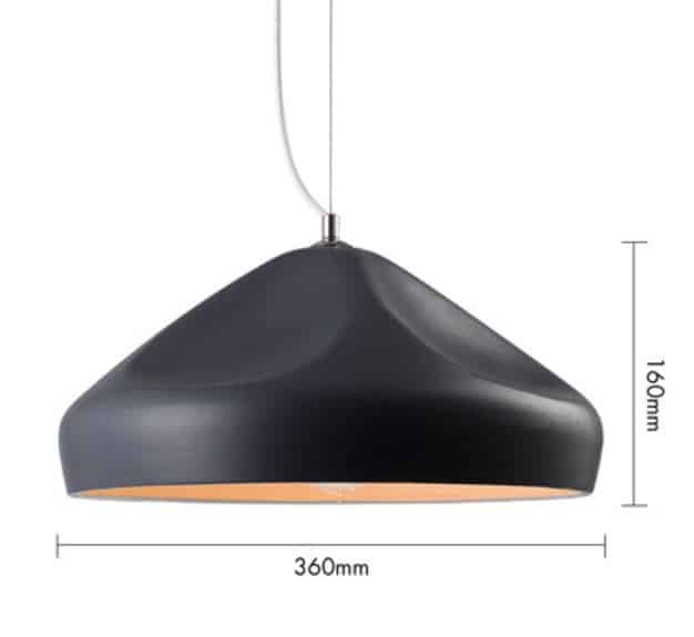 AMANDA Porcelain Minimal Hanging Lamp