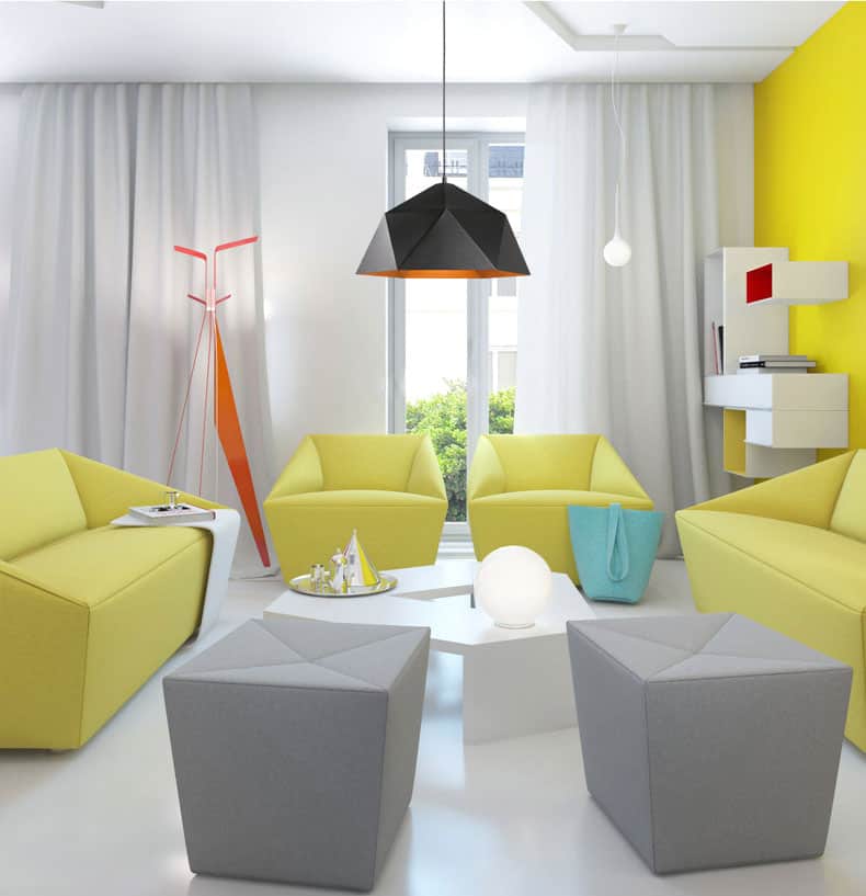 Polymona Geometric Pendant Lamp