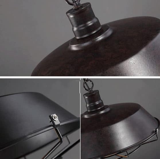 Knut Pot Cover Web Caged Hanging Lamp