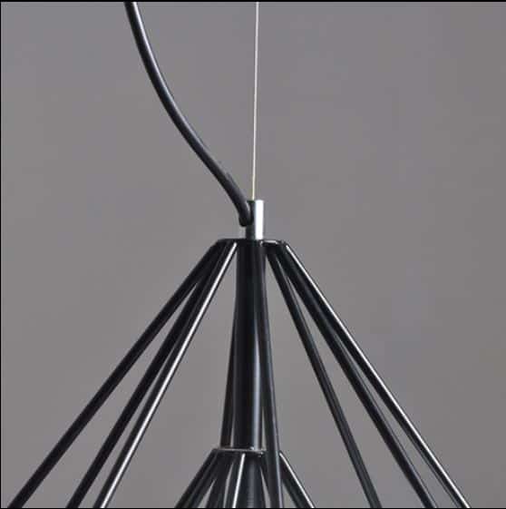 Klas Pyramid Cage Hanging Lamp
