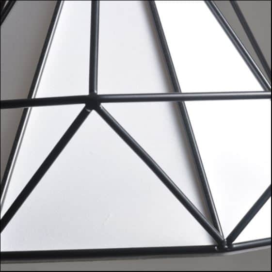 Klas Pyramid Cage Hanging Lamp