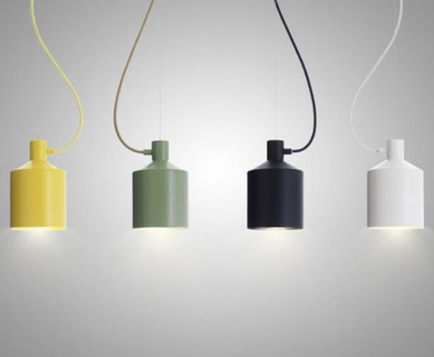 Rachele Flask Shade Playful Contemporary Pendant