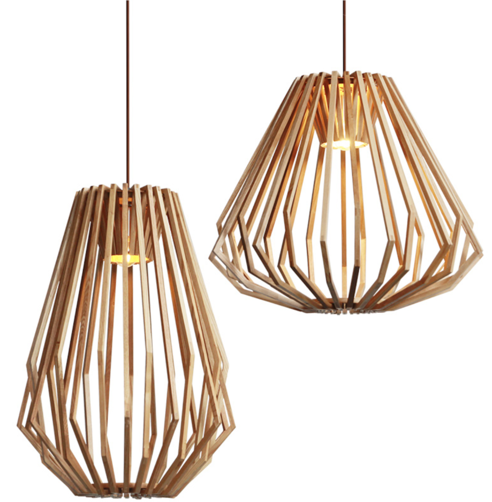 Radcliff Wooden Claw Pendant Lamp