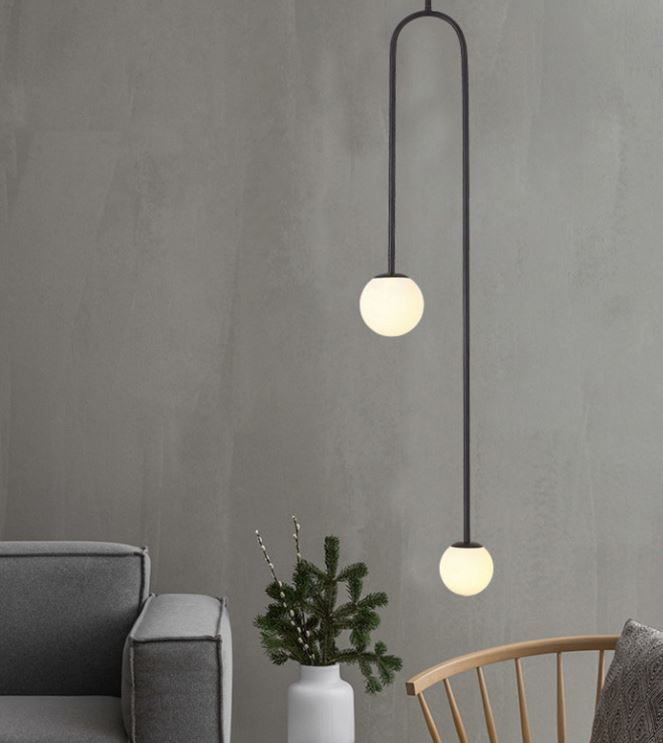 Radley U-shaped Suspension Balls Pendant Lamp