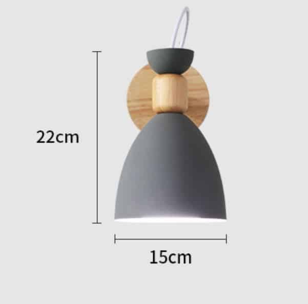Ranuuki Scandi Pastel Wall Lamp