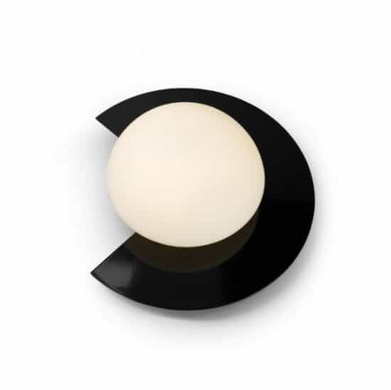Glensooka Chipped Record Brass Wall Lamp