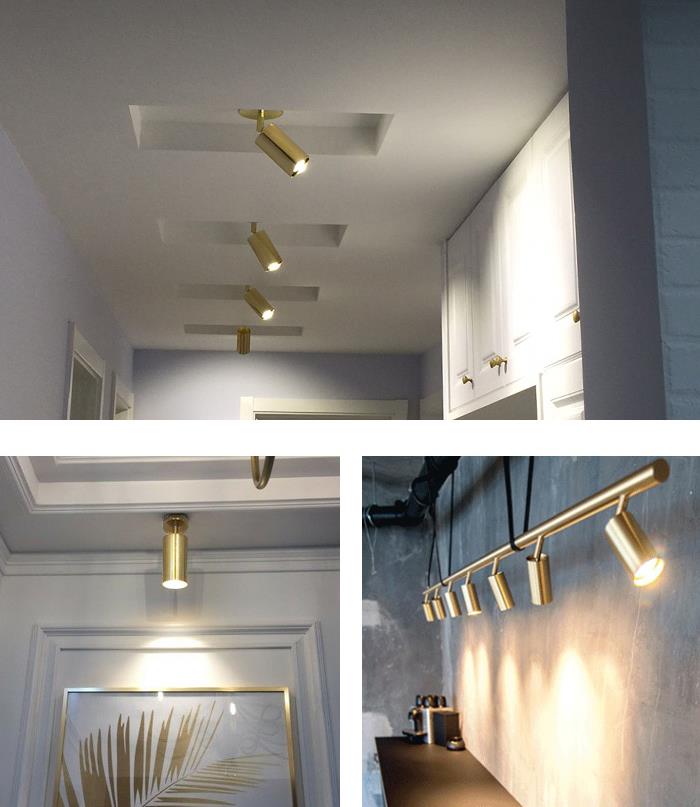 Reeford Modern Minimalist Adjustable Ceiling Light / Wall Light / Track Light