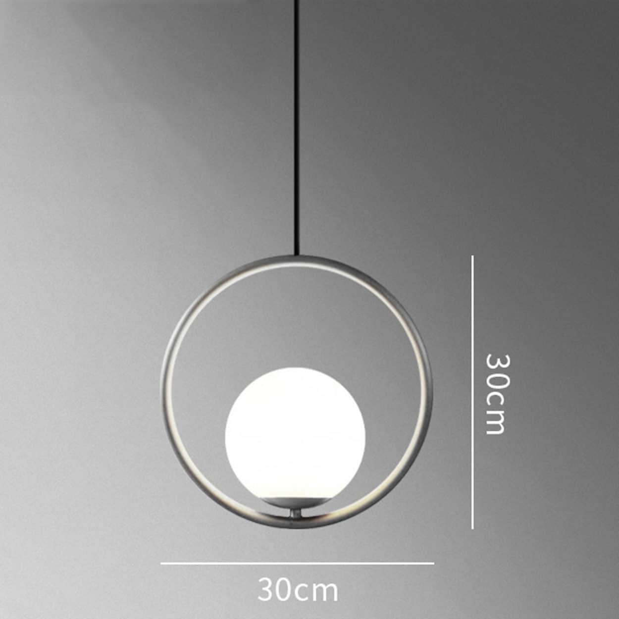 Insuppo Round Ring Ball Pendant Lamp