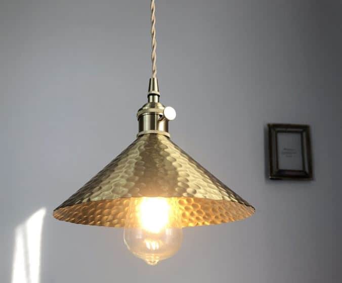 Sager Dimples on my Cheeks Brass Pendant Lamp
