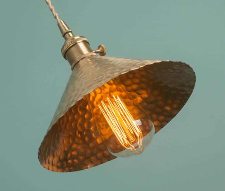 Sager Dimples on my Cheeks Brass Pendant Lamp
