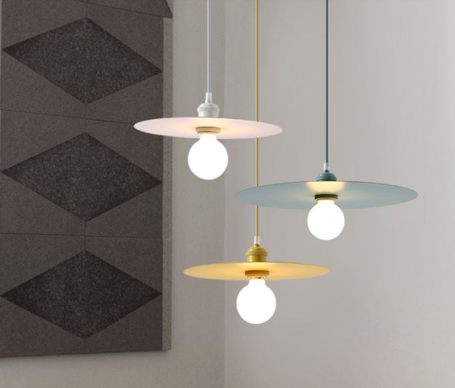 Saumori Flat Disk Pendant Lamp