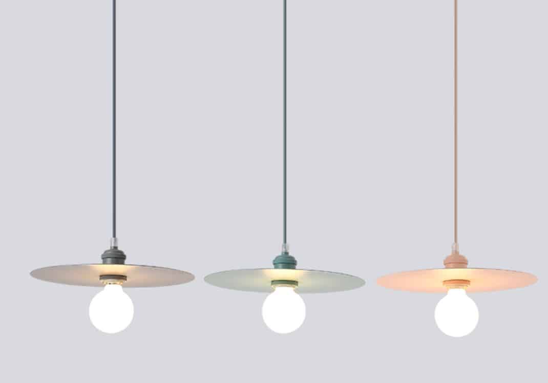 Saumori Flat Disk Pendant Lamp