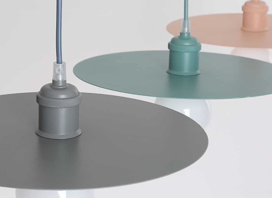 Saumori Flat Disk Pendant Lamp