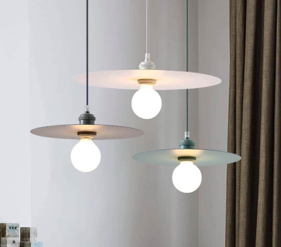 Saumori Flat Disk Pendant Lamp